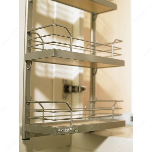 Set of Arena Baskets for Wall Sliding Systems