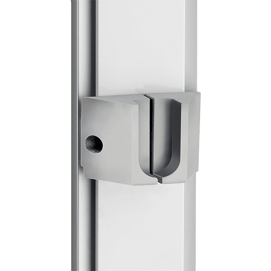 Slim Closet Tube Holder for Oval Rods