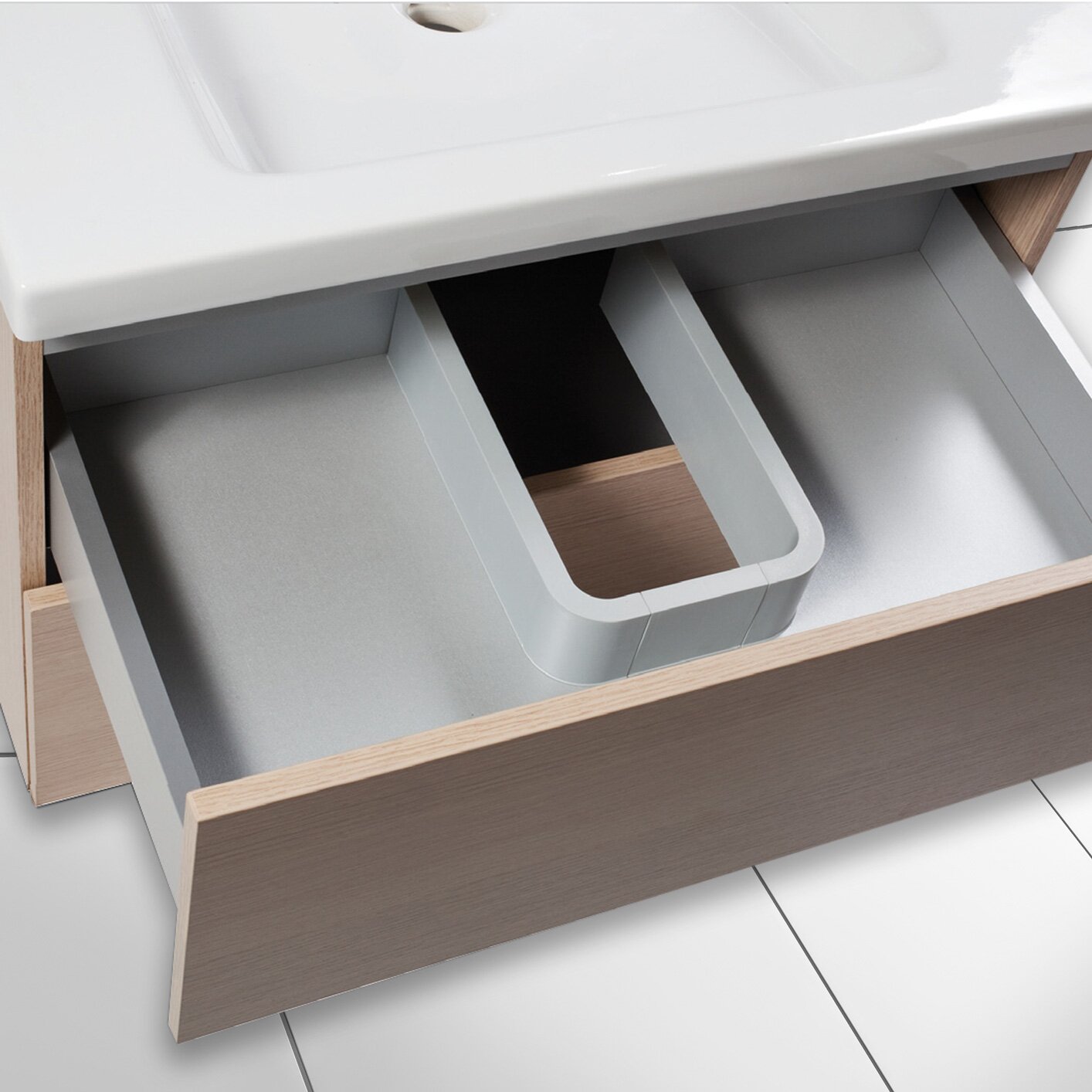 Syphon Plus Plumbing Cutout Insert Side Wall and Centre