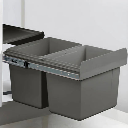 Under Sink Garbage Bin System