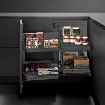Vibo Smart Corner Pullout, Anthracite Grey