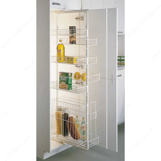 White Wire Baskets