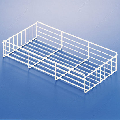 White Wire Baskets