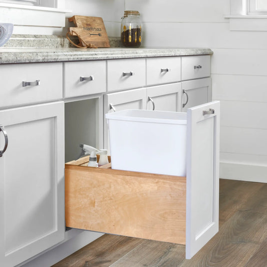 Value Line Bottom Mount Waste Container Pullout