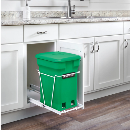 Wire Bottom Mount Waste Container w/ Compo+ Compost Containers