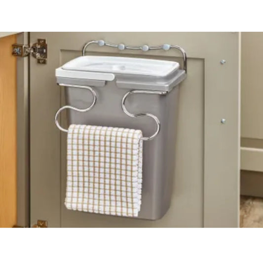 Wire Door Mount Waste Container