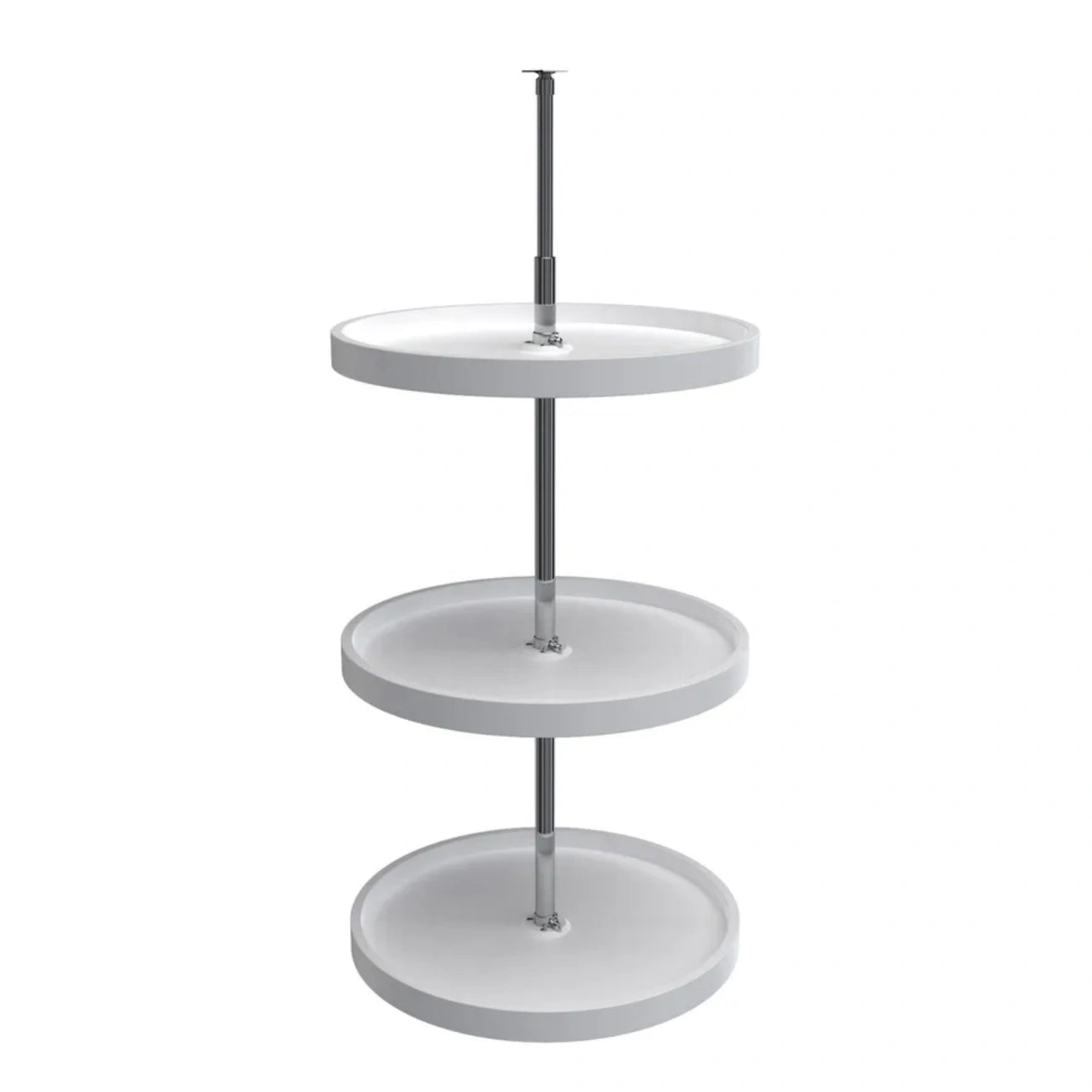 Lazy Susan – RAS, Full Circle, Polymer, 3-Shelf Organizer for Wall & Upper Cabinets