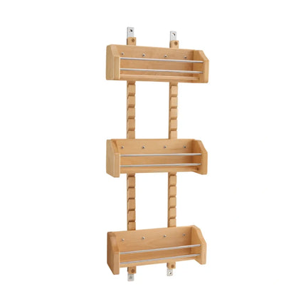 Adjustable Door Mount Spice Rack