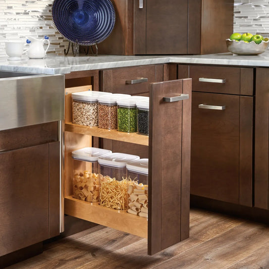 Base Cabinet Pullout w/OXO Containers