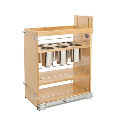 Base Cabinet Pullout w/Utensil Bins