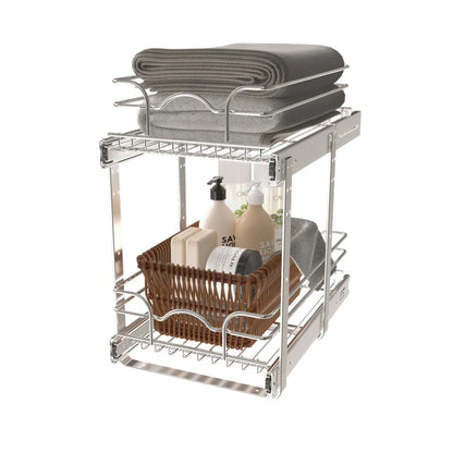 Chrome Wire Pullout Shelves