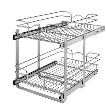 Chrome Wire Pullout Shelves