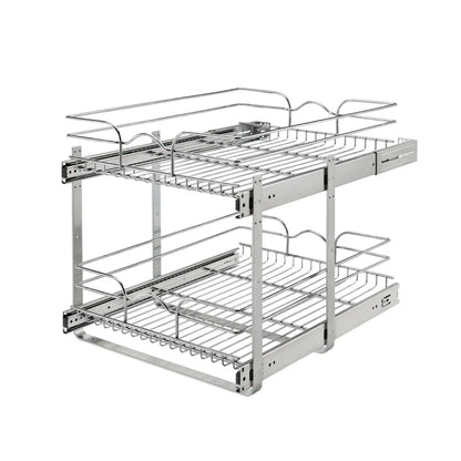 Chrome Wire Pullout Shelves