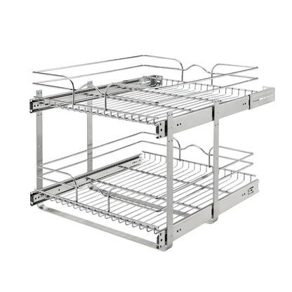 Chrome Wire Pullout Shelves