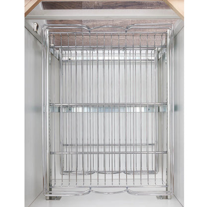 Chrome Wire Pullout Shelves