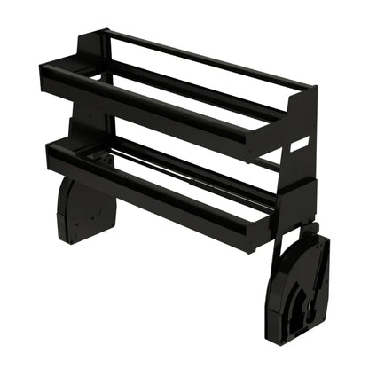 Customizable Pull-Down Shelving System for Wall Cabinets