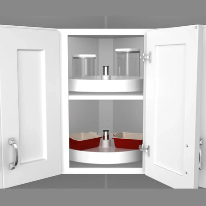 Lazy Susan – Value Line, Full Circle, Polymer Organizer with Hub for Wall & Upper Cabinets