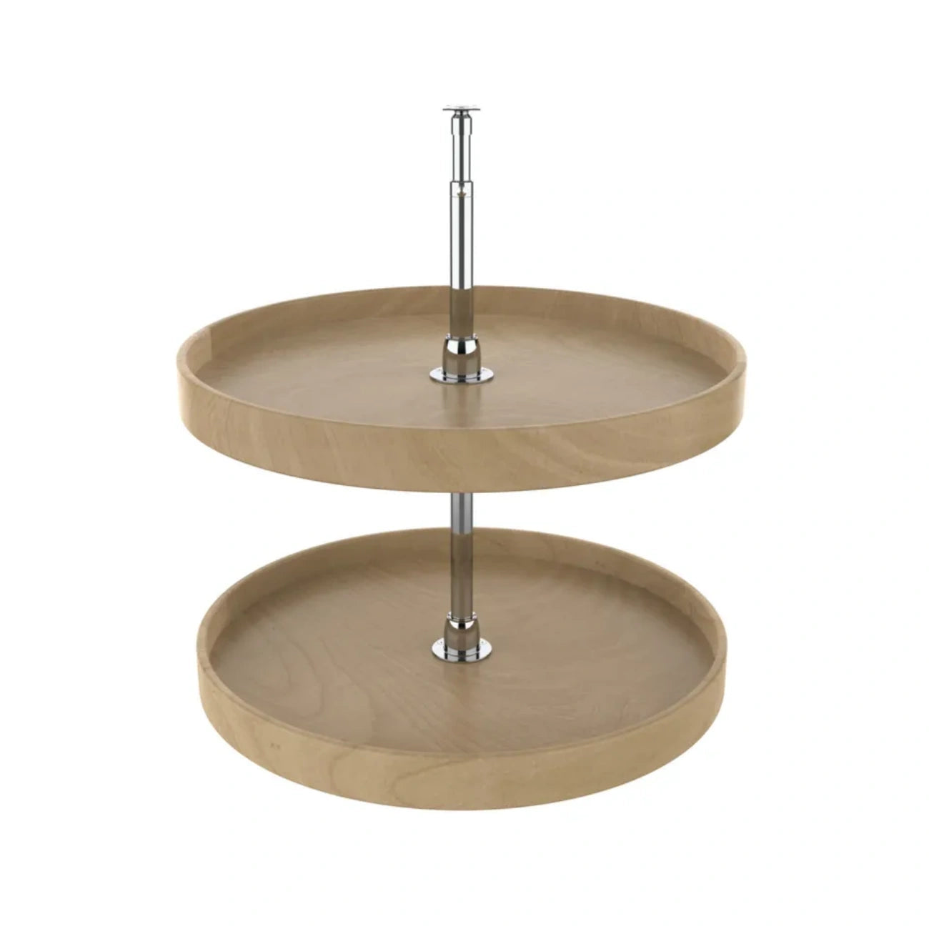 Lazy Susan – Full Circle, Natural Wood Organizer for Base & Lower Cabinets