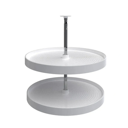 Lazy Susan – Full Circle, Polymer, 2-Shelf Organizer for Base & Lower Cabinets