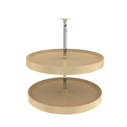 Lazy Susan – Full Circle, Polymer, 2-Shelf Organizer for Base & Lower Cabinets