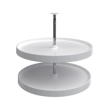 Lazy Susan – Full Circle, Polymer, 2-Shelf Organizer for Base & Lower Cabinets