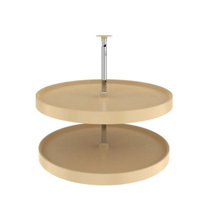 Lazy Susan – Full Circle, Polymer, 2-Shelf Organizer for Base & Lower Cabinets