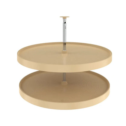 Lazy Susan – Full Circle, Polymer, 2-Shelf Organizer for Base & Lower Cabinets