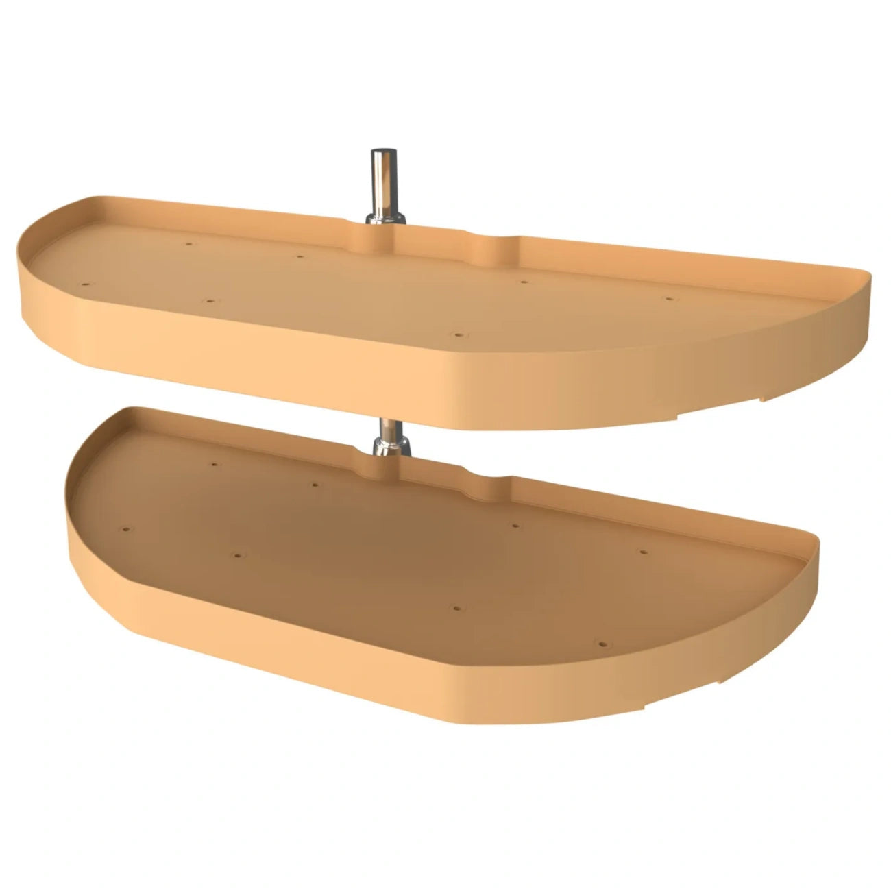 Half-Moon, Polymer Organizer for Blind Corner Cabinets
