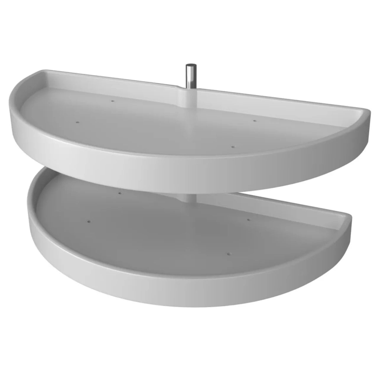 Half-Moon, Polymer Organizer for Blind Corner Cabinets
