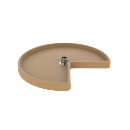 Lazy Susan – RAS, Kidney-Shaped, Polymer Organizer with Hub for Base & Lower Cabinets