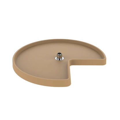 Lazy Susan – RAS, Kidney-Shaped, Polymer Organizer with Hub for Base & Lower Cabinets
