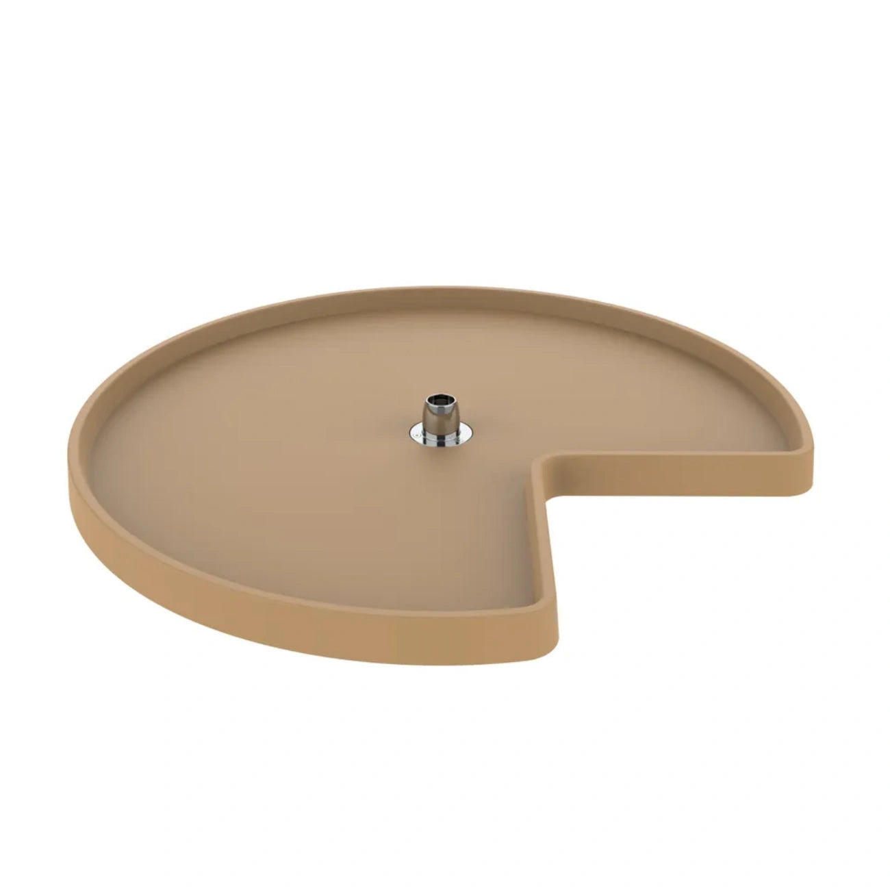 Lazy Susan – RAS, Kidney-Shaped, Polymer Organizer with Hub for Base & Lower Cabinets