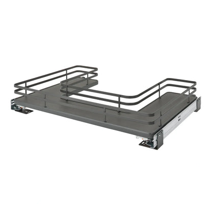 U-Shaped Solid Bottom Shelves