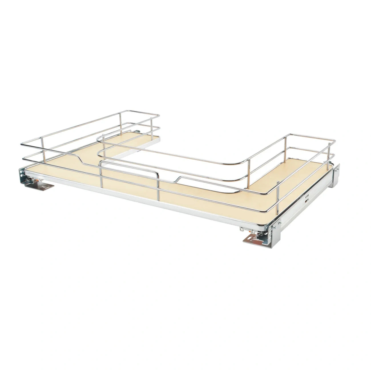 U-Shaped Solid Bottom Shelves
