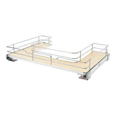U-Shaped Solid Bottom Shelves