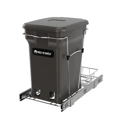 Wire Bottom Mount Waste Container w/ Compo+ Compost Containers
