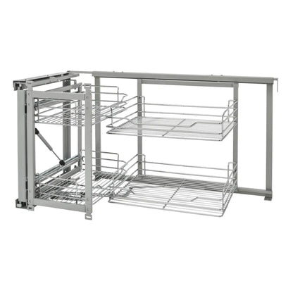 Wire Bottom Two-Tier Blind Corner Optimizer