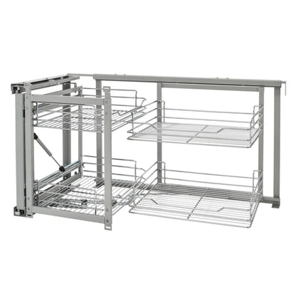 Wire Bottom Two-Tier Blind Corner Optimizer