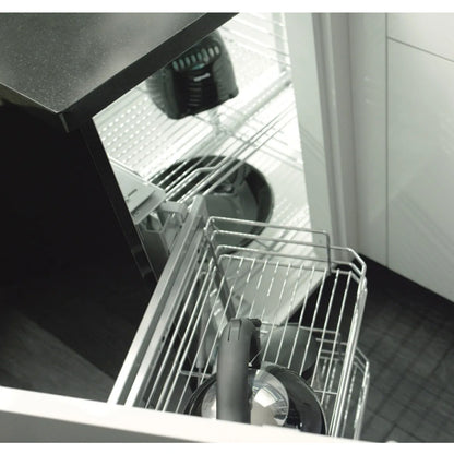 Wire Bottom Two-Tier Blind Corner Optimizer