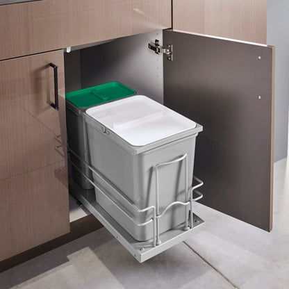Wire Undersink Pullout Waste Container