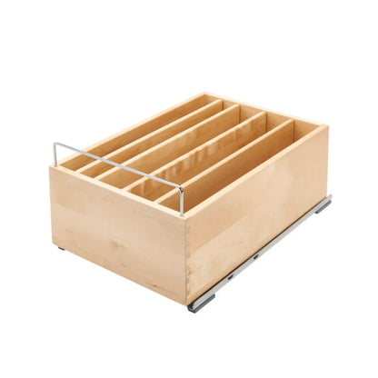Wood Casserole Dish Storage Organizer