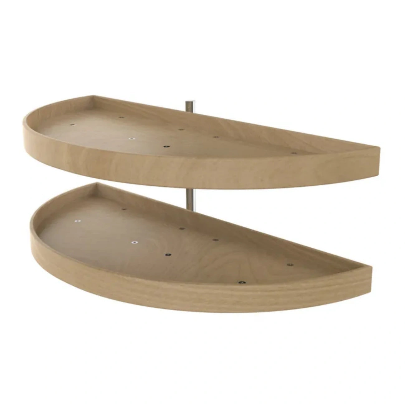 Wood Classic Half Moon Organizer for Blind Corner Cabinets