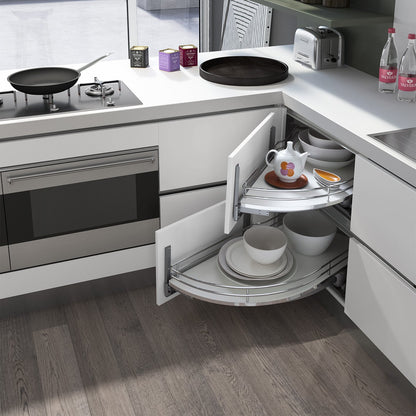 Vibo Rolling Corner 2 Shelf Pullout, Soft-Close Right